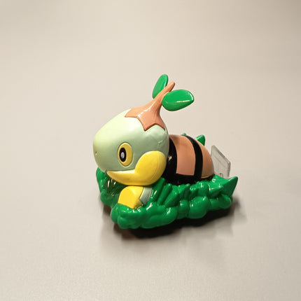 Pokemon Turtwig Choro Q Pull Back Car 1.5" Mini Figure – Takara (Pre-Owned)