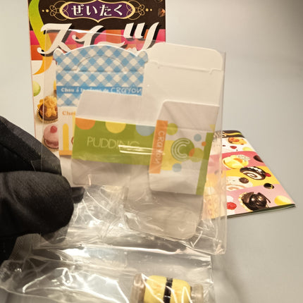 Re-Ment Miniature Elegant Sweets #9 Cream Puff & Pudding – Sealed Mini Set (Pre-Owned)