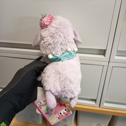 Amuse Alpaca Lavender Baby Alpacasso 5.5" Plush – Strawberry (Tagged, Pre-Owned)