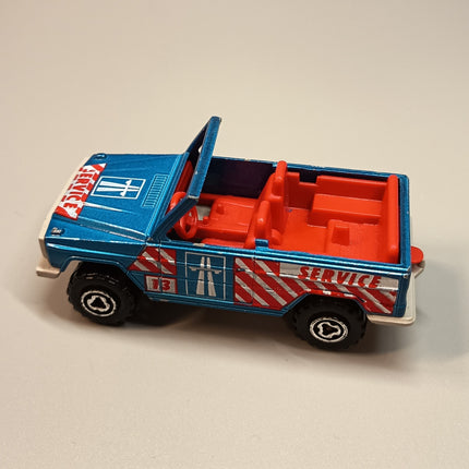 Majorette Mercedes Benz G Class Autoroute Highway Service – 1/43 Diecast Car (Pre-Owned)