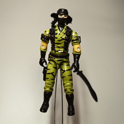 GI Joe 1991 Ninja Force Nunchuk V1 – 3.75" Action Figure (Hasbro ARAH, Pre-Owned)