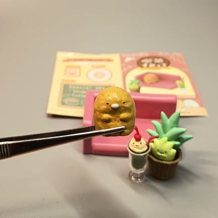 Re-Ment Sumikko Gurashi Restaurant Cafe #4 Tonkatsu with Sofa (Pre-Owned)