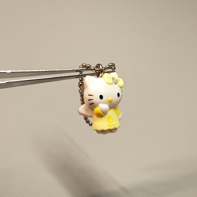 Sanrio Angel Hello Kitty Birth Stone – June Mascot Keychain (Pre-Owned)