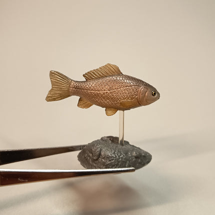 Yujin Freshwater Fish CRUCIAN CARP 2" Mini Figure Diorama Aquarium Toy Japan