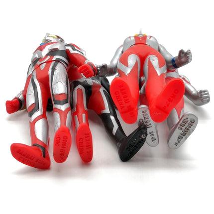 Lot of 4 Bandai Ultraman 4.5" Mini Figure – Nexus Dark Faust Gaia Mother 2004 (Pre-Owned)