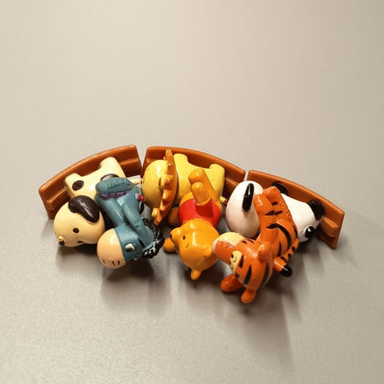 Winnie the Pooh Tigger & Eeyore on Rocking Horse – 1.5" Figures (Pre-Owned)