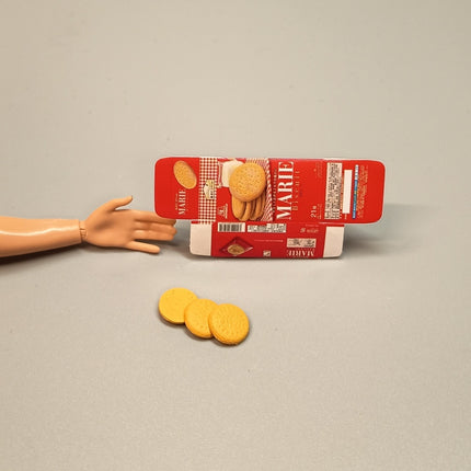 Re-Ment Miniature Marie Biscuit Cracker Pack – Morinaga Sweets Series Snack (Pre-Owned)