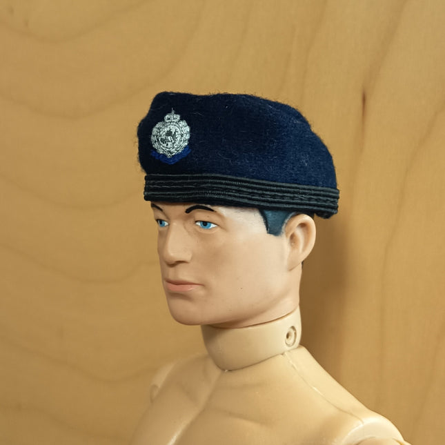 1/6 Scale Hong Kong Police Beret Cap – Tactical Unit Hat for 12" Figure (Pre-Owned)
