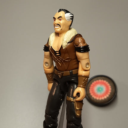 GI Joe 1986 Crystal Ball V1 – 3.75" Figure w Damaged Shield (Hasbro, Pre-Owned)