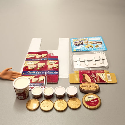 MegaHouse Ice Cream Shop #7 Luxury Double Cups – Miniature (Pre-Owned)