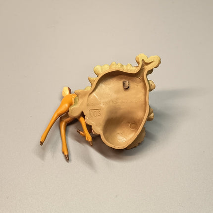 Disney Bambi Deer with Flower Skunk – 2" Diorama Figure (TOMY, Pre-Owned)