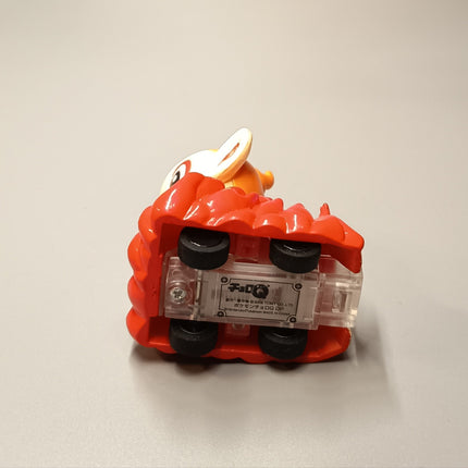 Pokemon Chimchar Choro Q Pull Back Car 1.5" Mini Figure – Gift (Pre-Owned)