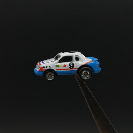 Micro Machines Ford Thunderbird Dragster No.9 – Race Car 1986 (Galoob, Pre-Owned)