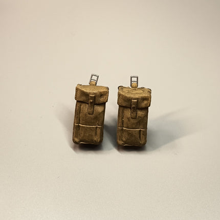 1/6 Scale Ammo Pouch Bag – Belt Accessory Lot of 2 (Pre-Owned)