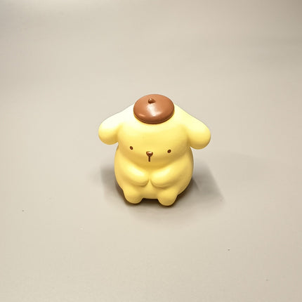 Sanrio Pompompurin Sitting & Waiting for You – 1.5" Figure (Pre-Owned)