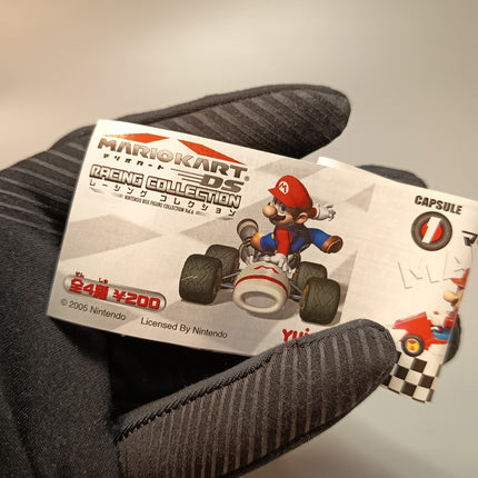 Mario Kart DS Racing Collection PEACH 2" Mini Figure PULL BACK CAR Toy Yujin
