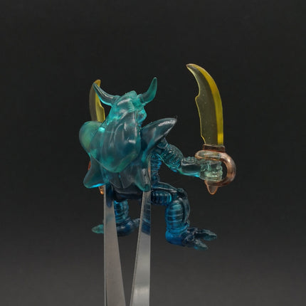 Dragon Quest IV BLUE ESTARK 2" Mini Figure CLEAR Monster Square Enix Rare