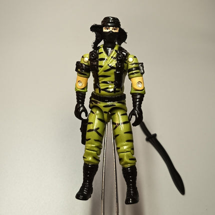 GI Joe 1991 Ninja Force Nunchuk V1 – 3.75" Action Figure (Hasbro ARAH, Pre-Owned)