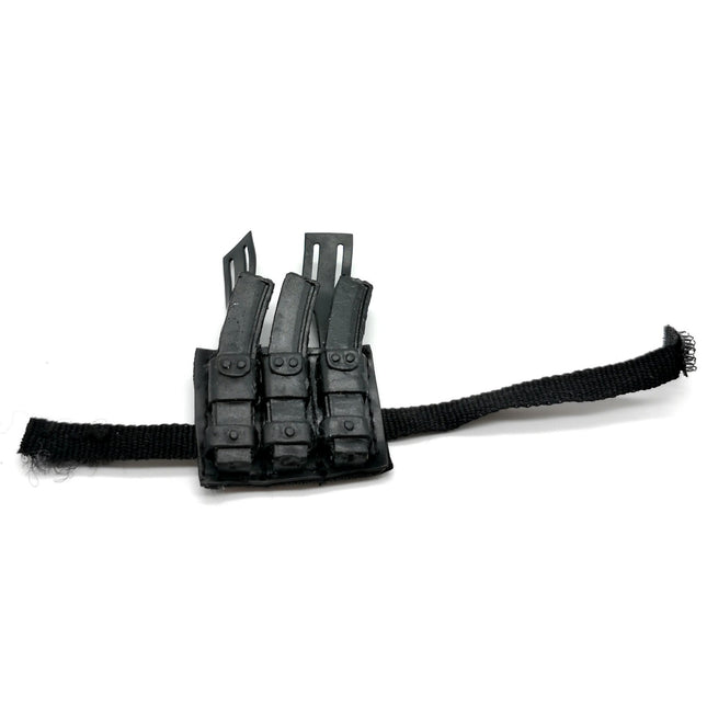 1/6 Scale Black Ammo Magazine Pack – Belt Strap Accessories (Pre-Owned)
