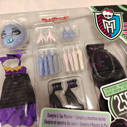 Monster High Create-A-Monster Starter Pack – Vampire & Sea Monster (Pre-Owned)