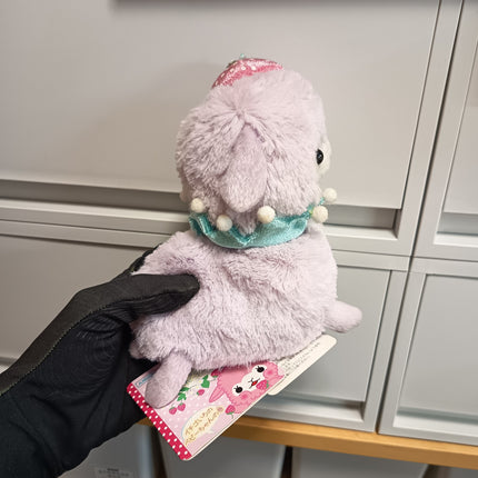 Amuse Alpaca Lavender Baby Alpacasso 5.5" Plush – Strawberry (Tagged, Pre-Owned)