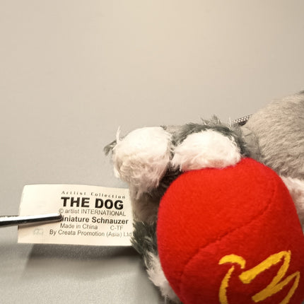 THE DOG Schnauzer Puppy 3" Mini Plush – McDonald’s Happy Meal (Pre-Owned)