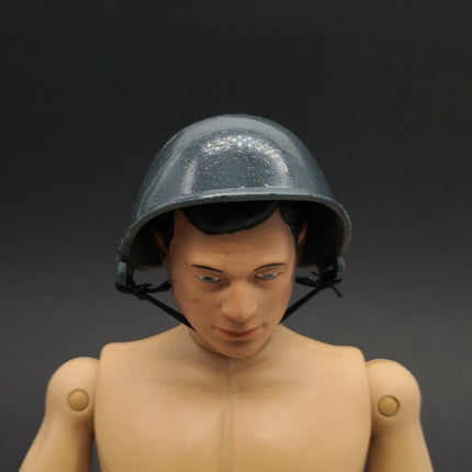 1/6 Scale Blue Texture Helmet with Strap – for 12" Figure (Pre-Owned)