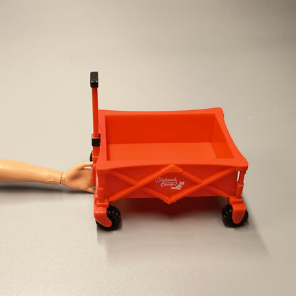 Re-Ment Miniature Red Camping Wagon – Weekend Camp Series (Pre-Owned)