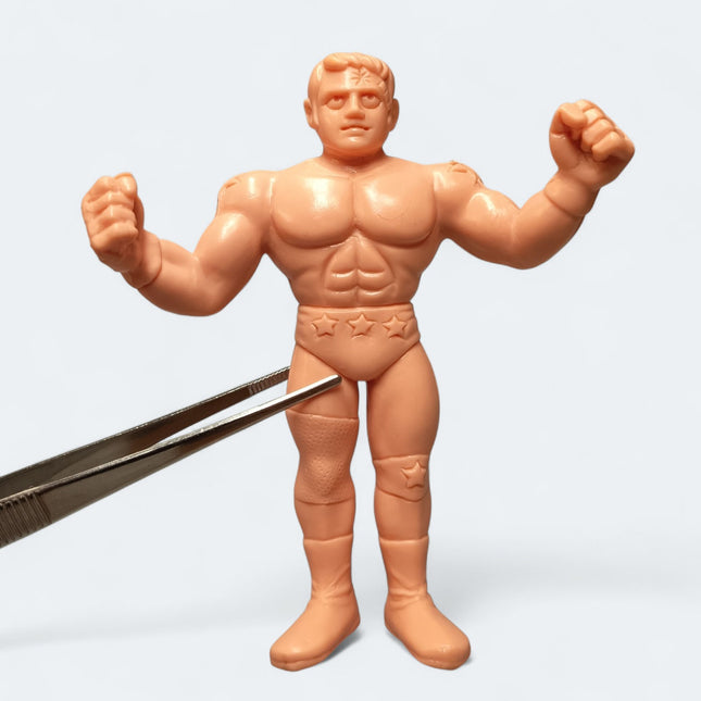 Bandai Kinnikuman TERRYMAN 4" Mini Figure Keshi Muscle Rubber Toy Japan Rare