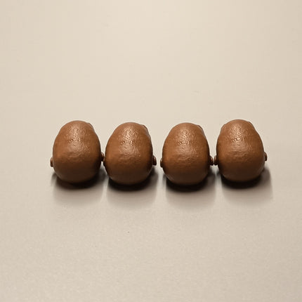 Mezco One:12 GI Joe Roadblock Head Sculpt – Unpainted Lot of 4 (Pre-Owned)