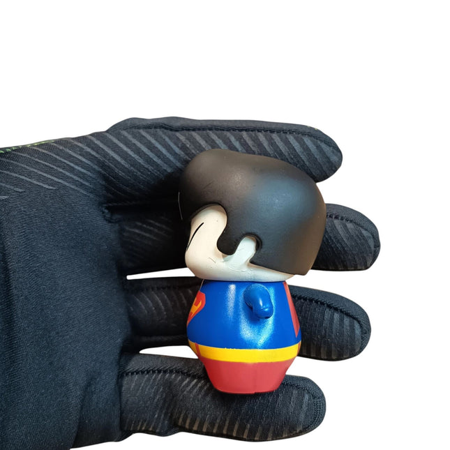 CIBOYS as SUPERMAN SUPERHERO 2" Figure Mascot DESIGNER TOY Collectible