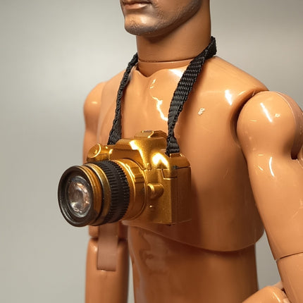 1/6 Scale Gold DSLR Camera with Strap – for 12" Figure (Pre-Owned)