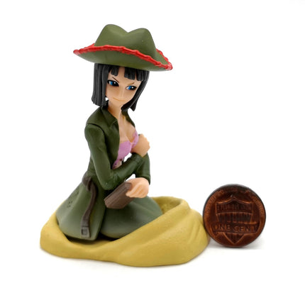 Bandai One Piece NICO ROBIN 2" Mini Figure Bust Anime Japan Toy Collectible