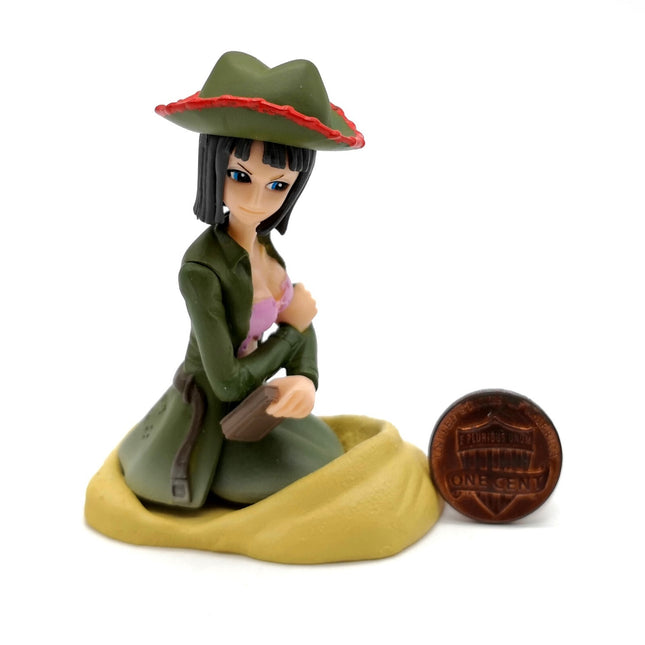Bandai One Piece NICO ROBIN 2" Mini Figure Bust Anime Japan Toy Collectible