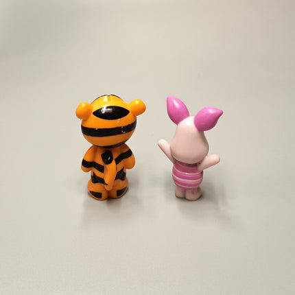 Winnie the Pooh Tigger & Piglet – 1.75" Cake Topper Figures (Pre-Owned)