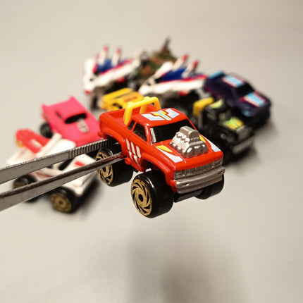 Monster Truck Jet Plane – Road Champs Lot of 9 (Micro Machines, Pre-Owned)