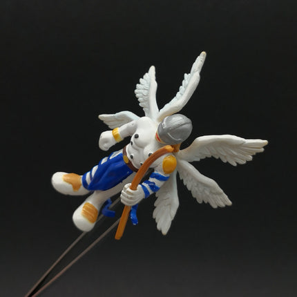 Digimon ANGEMON No.29 w Removable STAFF Digital Monster 2.75" Mini Figure Bandai