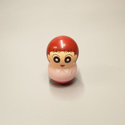 Bandai Crayon Shin Chan Nene-chan 1.5" Roly Poly Mini Figure (Pre-Owned)