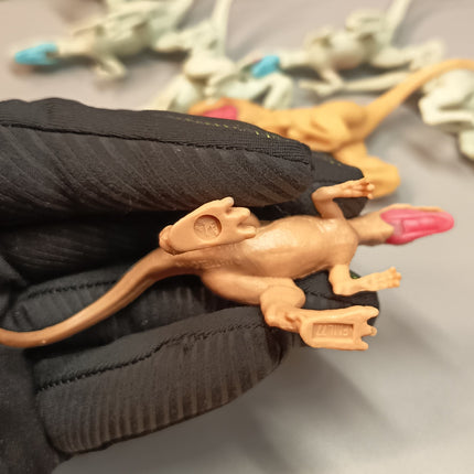 Jurassic World CARNOTAURUS ALLOSAURUS MINI Figure PROTOTYPE Blind Bag Lot of 7
