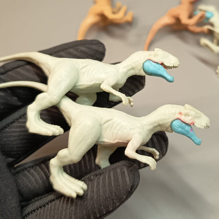 Jurassic World CARNOTAURUS ALLOSAURUS MINI Figure PROTOTYPE Blind Bag Lot of 7