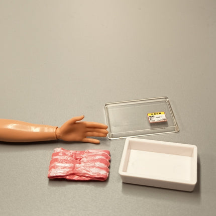 Re-Ment Miniature Sliced Pork Pack – Supermarket Food (Pre-Owned)