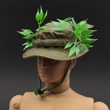 1/6 Scale Male Outdoor Hunting Ghillie Boonie Hat – for 12" Figure (Pre-Owned)