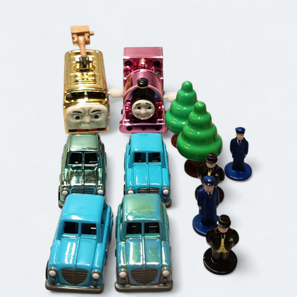 Thomas & Friends Metallic Wind Up Diesel 10 & Skarloey – Plarail Japan (Pre-Owned)