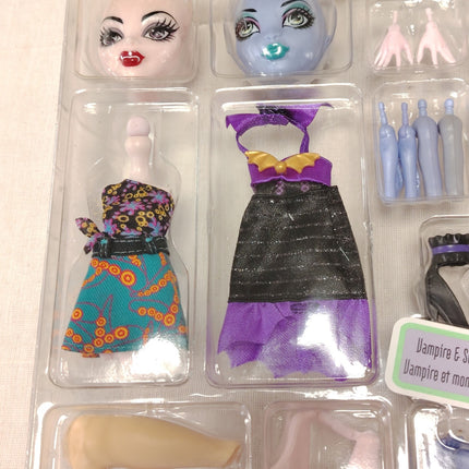 Monster High Create-A-Monster Starter Pack – Vampire & Sea Monster (Pre-Owned)