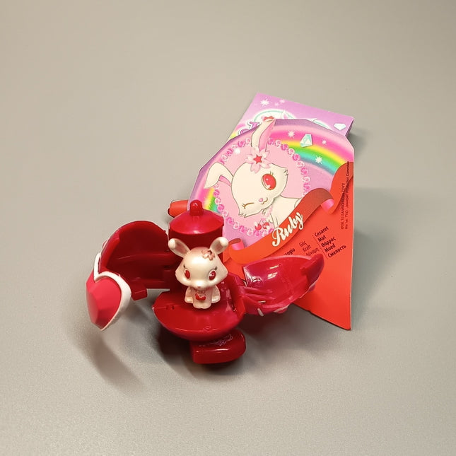 Jewelpet Ruby – 3/4" Jewel Charm Magnetic Case Figure (Pre-Owned)