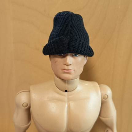 1/6 Scale Black Beanie Hat Cap – for 12" Action Figure (Pre-Owned)