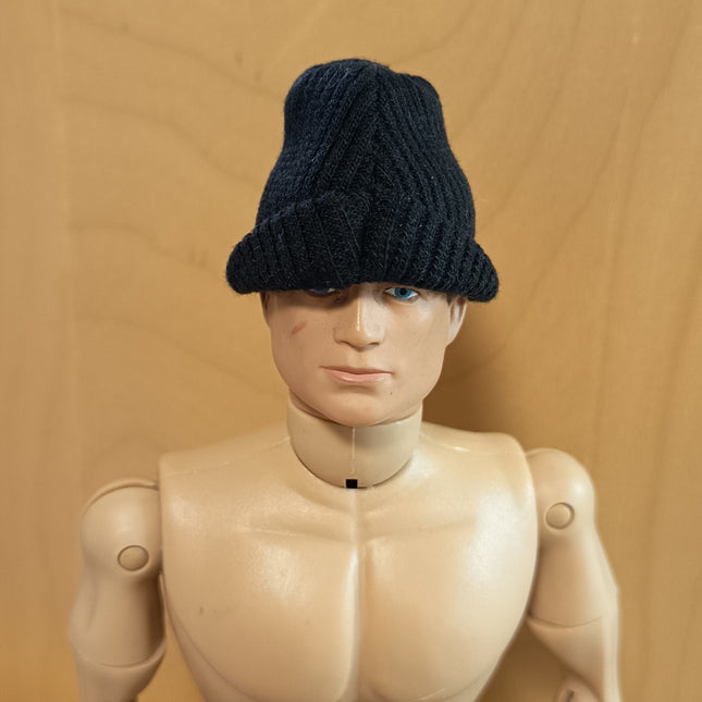 1/6 Scale Black Beanie Hat Cap – for 12" Action Figure (Pre-Owned)