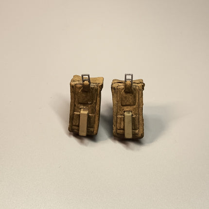 1/6 Scale Ammo Pouch Bag – Belt Accessory Lot of 2 (Pre-Owned)