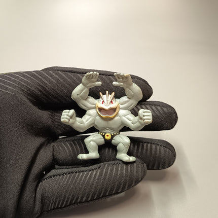 TOMY Pokemon Machamp 1.5" Mini Figure – CGTSJ Vintage with Number (Pre-Owned)