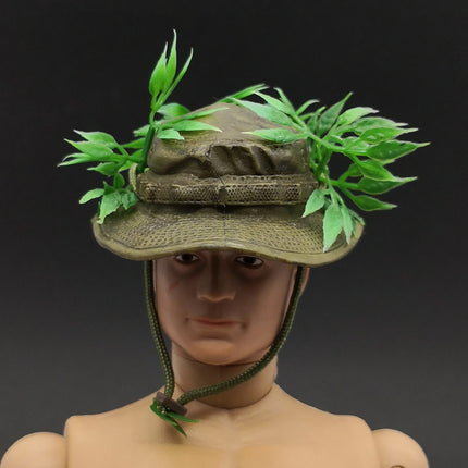 1/6 Scale Male Outdoor Hunting Ghillie Boonie Hat – for 12" Figure (Pre-Owned)
